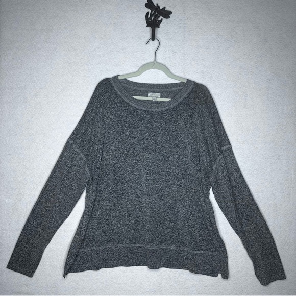 Lucky Brand Tops - Lucky Brand Heathered Gray Top Size XXL